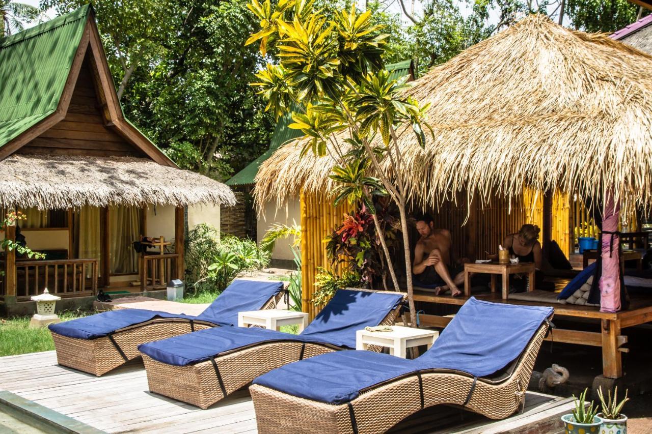 H2O Peaceful Yoga Resort Gili Air Buitenkant foto