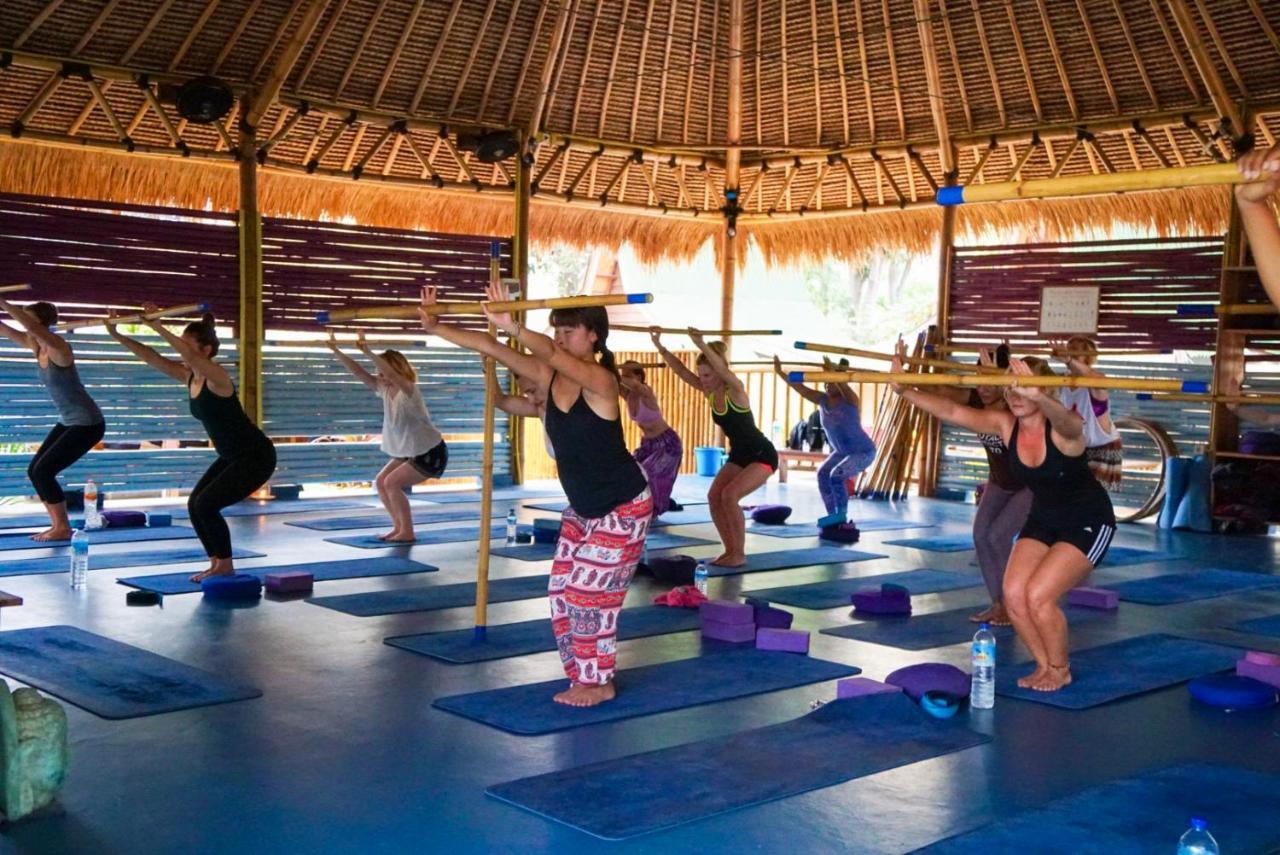 H2O Peaceful Yoga Resort Gili Air Buitenkant foto